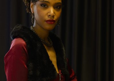 Salon Elegance et métiers d'arts-Les chapeaux de nina-Chapeau bibi feutre avec broderie et voilette